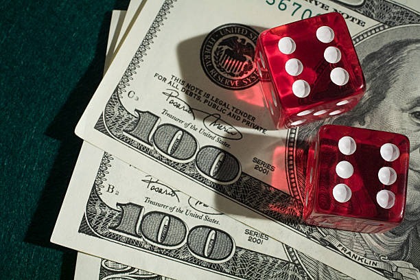 Live casino table with professional dealers